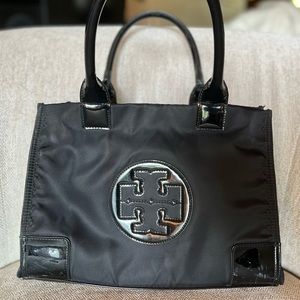 Tory Burch Ella Patent Small Tote